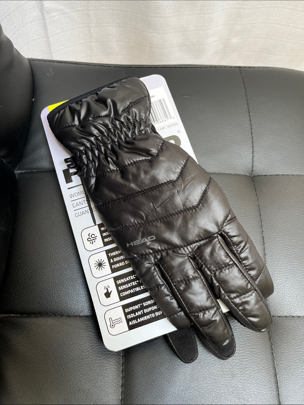 HEAD Women’s Size S Waterproof Hybrid Gloves